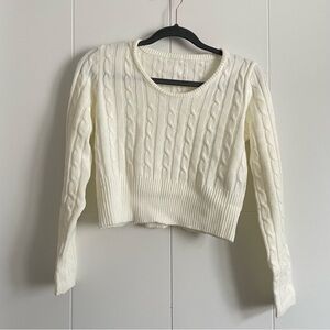 3/$25 SHEIN Cable Sweater
